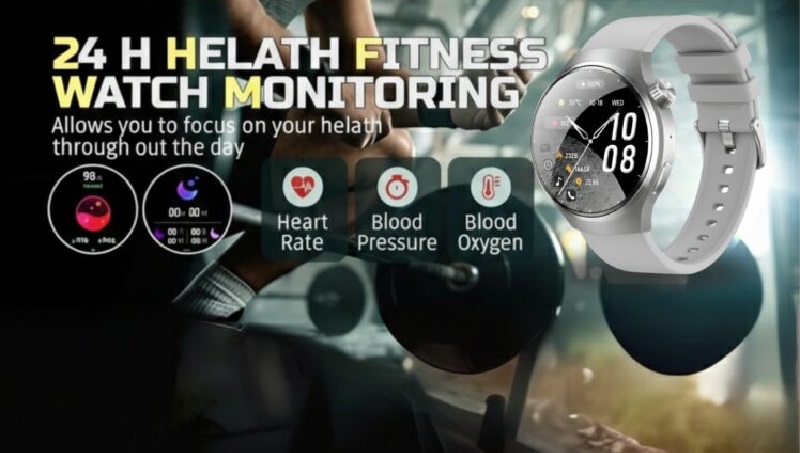 WISME X38 MAX Multi-Function Smart Watch – Only 55,000 RWF | Premium Smartwatch with 3 Straps