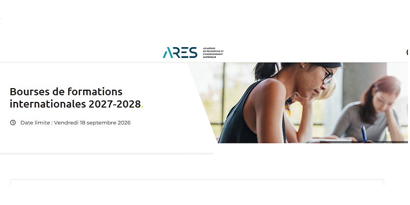 ARES Scholarships 2027–2028 in Belgium Fully Funded International Training Opportunities Deadline 18 September 2026