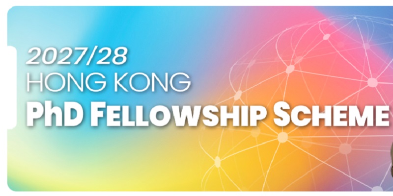 Hong Kong PhD Fellowship Scheme 2027/28 – Fully Funded PhD | Deadline: 1 December 2026