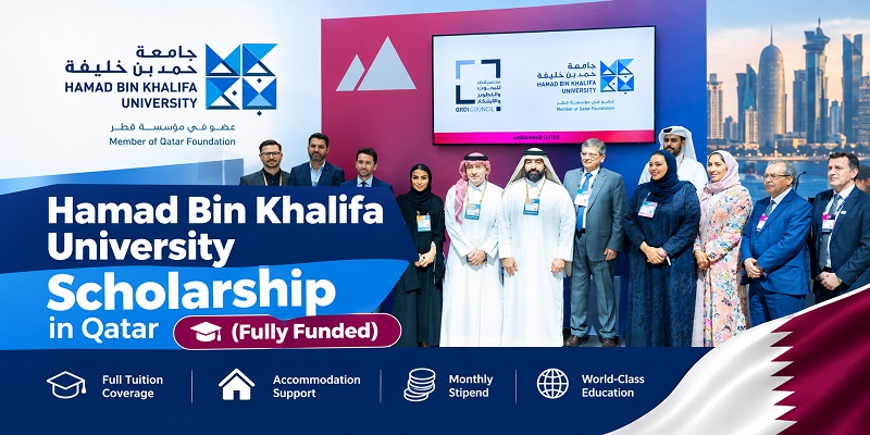 Hamad Bin Khalifa University Scholarships 2027 in Qatar – Master’s & PhD: (Deadline: 1 February 2027 )
