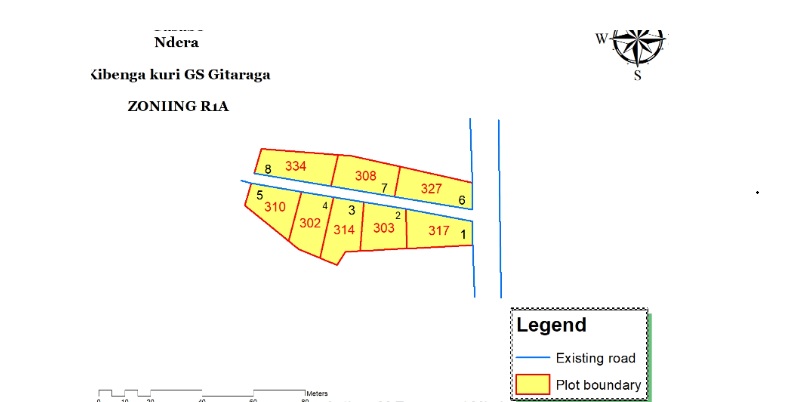 NEW PLOTS FOR SALE IN GASABO – NDERA, KIBENGA Price: RWF 12,000,000 per plot.